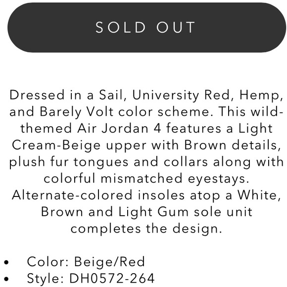 Air Jordan 4 Retro “Where the Wild Things Are” Sneakers - Picture 14 of 15